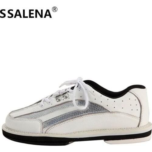 Bowling Lightweight Shoes Men High Quality Bowling Breathable Shoes With Skidproof Sole Feature Lace Up Sneakers AA11036