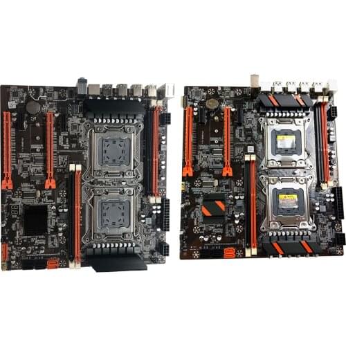X79 Dual CPU Desktop PC Motherboard LGA 2011 16 USB Ports DDR3 SATA PCIE X16 PUBG Gaming Mainboard 32GB DDR3 ECC REG Memory Set