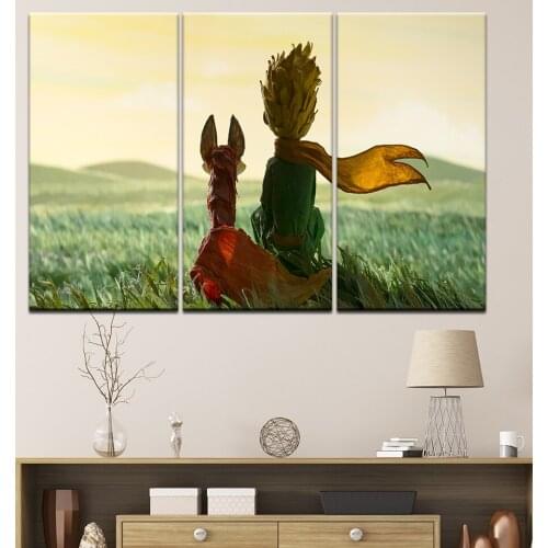 Fashion The Little Prince Nursery Decor Wall Art Decoration Movie Poster Living Room Home Decor Modular Pictures Painting