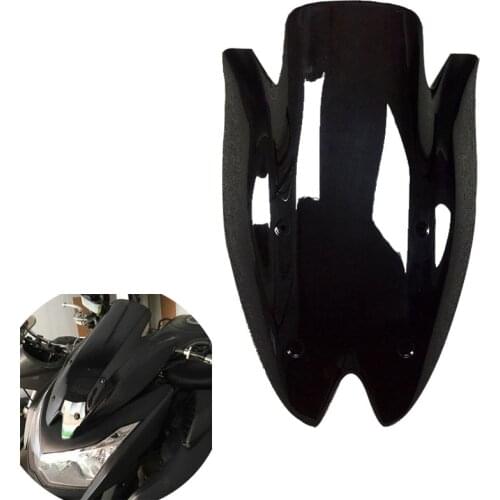 MTImport Z1000 2010 2011 2012 2013 Motorcycle Windshield WindScreen Deflectors Double Bubble For Kawasaki Z1000 2010-2013