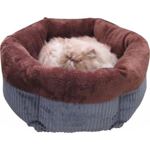 Soft Cat Bed Kitten Nest Luxury Dog Kennel Puppy House High Quality Bed For Dog Cozy Kitten Cage Pet Supplies Warm Pet Mats