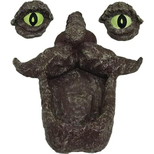 Outdoor Resin Pet Bird Feeder Bucket Tree Hanging Garden Birds Food Dispenser Feeders for Tree Outdoor Decoration Garden JSYS