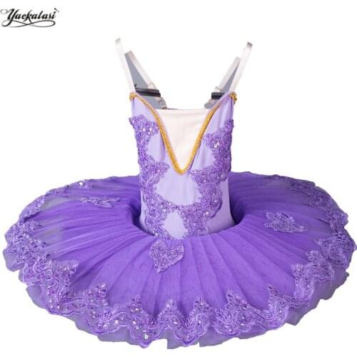 Professional Ballet Tutus Kids Swan Lake Ballet Dress Pancake Tutu Leotard Ballet Clothing For Girls