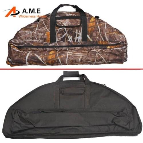 Archery Hunting Compound Bow Bag 95-115cm Padded Layer Foam Bow Holder Arrow Tube Protect Bow and Arrow Hunter Bow Archery Case