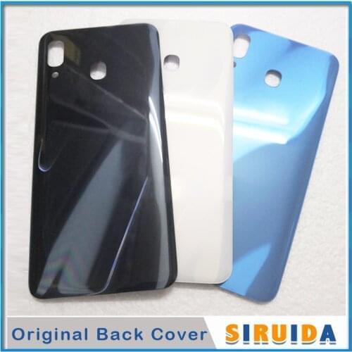 10pcs Original For Samsung Galaxy A10 A30 A40 A50 A70 A305 A505 A705 2019 Back Battery Cover Door Rear Housing Glass Replacement