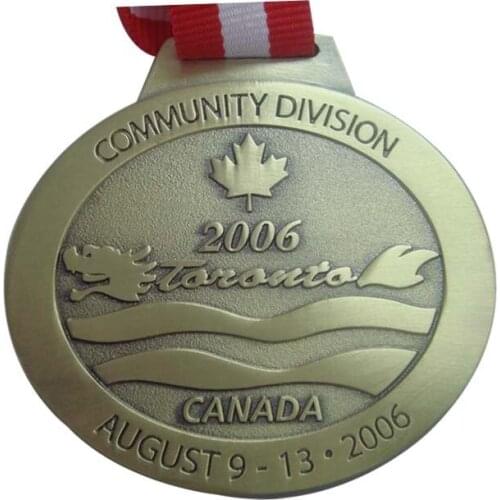 Customized bronze medals cheap custom canada medals and ribbons hot sales game metal medals no minimum custom