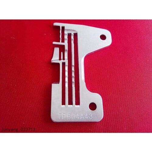 SEWING MACHINE SPARE PARTS ACCESSORIES SEWING NEEDLE PLATE TP604A43 NEEDLE PLATE FOR KINGTEX SEWING MACHINES