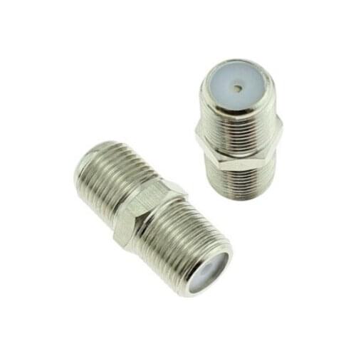 10pcs F Female to F Female Jack RG6 Coaxial Cable Used In Video Connector