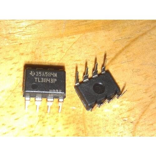10PCS New original authentic TL3843P DIP-8 Current Mode PWM Controllers