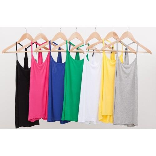 2xl women new clothes big size High quality soft stretch Soft and comfortable modal Vest straps bottoming