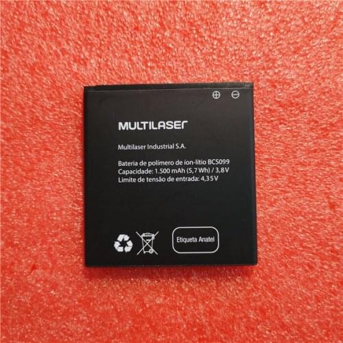 1500mAh 3.8V Battery For Multilaser E Lite BCS099 Mobile Phone Batterie Bateria Replace Parts