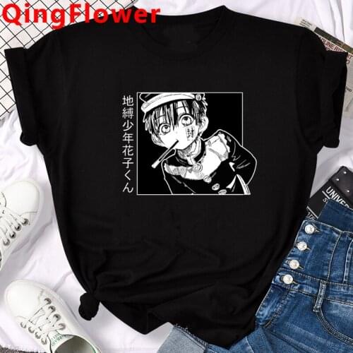 Anime Toilet Bound Hanako Kun top tees male 2021 ulzzang harajuku kawaii top tees white t shirt