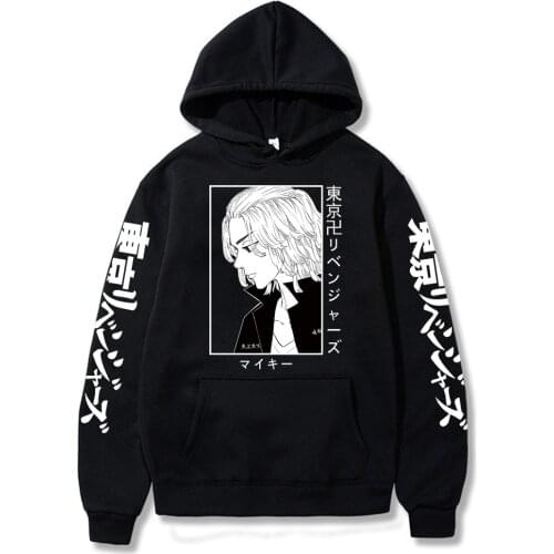 Hot Tokyo Revengers Hoodie Anime Manjiro Sano Graphic Hoodie for Men Sportswear Cosplay Clothes