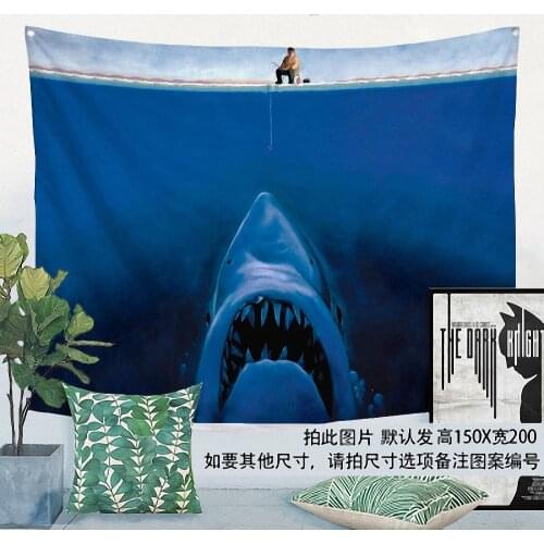 Classic Movie\Rock Band\Creative Pattern Flag Banner Cloth Art Retro Poster Tapestry Wall Sticker Hanging Painting Indoor Decor