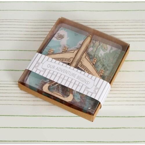 Creative Party Souvenirs Antique Airplane Bottle Opener Wedding Favors And Gifts For Guest LX2920