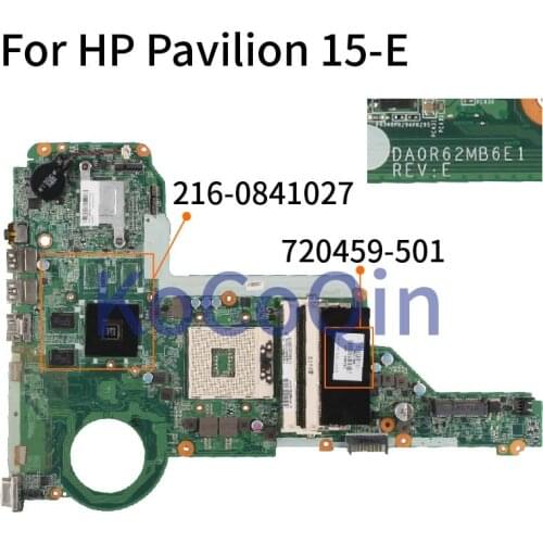 Laptop Motherboard For HP Pavilion 14-E 15-E 17-E HM77 Mainboard 720459-501 720459-601 DA0R62MB6E1 SLJ8E 216-0841027 DDR3