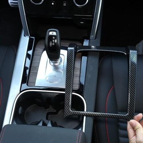 For Land rover Discovery Sport L550 2019-2021 Car styling ABS Car Center Console Gears Frame Cover Stickers Car Accessorie