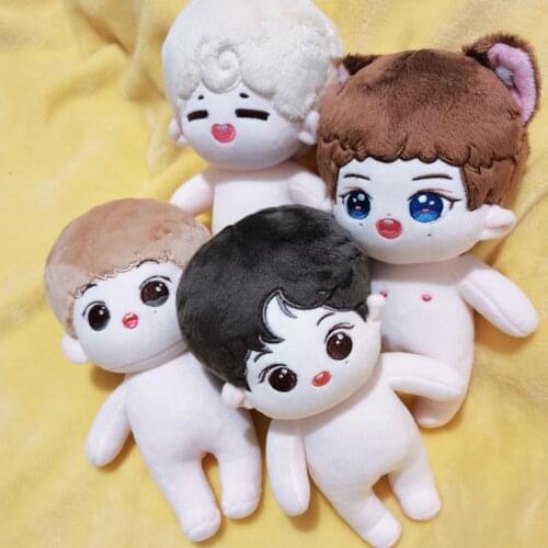 20cm NCT MARK Plush Figure Doll Superstar IDOL Stuffed Baby Dolls Toys Plushies Fans Collection Gift Free Shipping