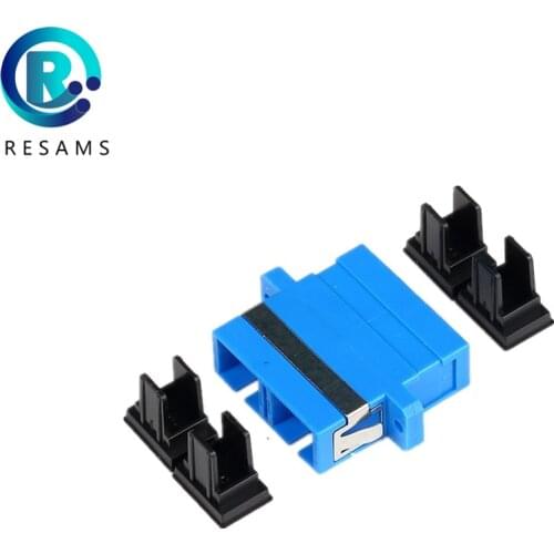Resams Made In China Factory Direct Sale The High Quality SC UPC SM DX Fiber Optic Adapter Low Loss Transfer Flange