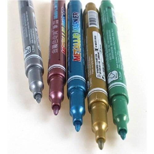 SIMBALION Metal color singular pen color stroke note pen 5 color optional metal pen