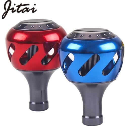 JITAI Alloy Alluminum Fishing Handle Knob For DAiWA Bait Casting Spining Reels Fishing Rocker DIY Knob Fishing Accessories Tool