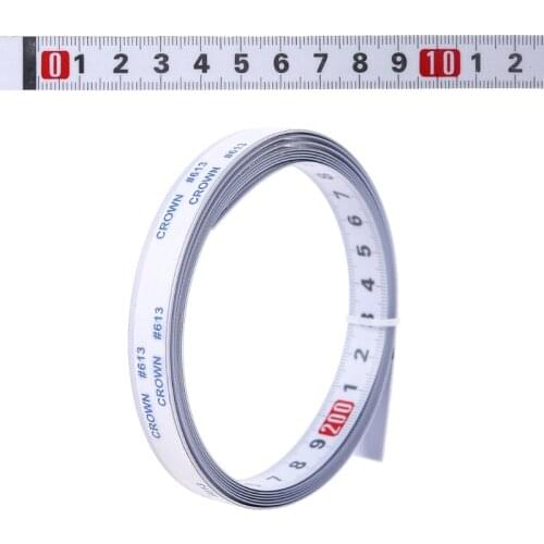 1/2/3/5M Miter Track Tape Measure Self Adhesive Ruler Woodworking Tool Left To Right Reading Right To Left Reading