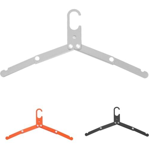 Outdoor Travel Non-Slip Drying Rack Simple and Portable Metal Aluminum Alloy Multifunctional Folding Clothes Rack