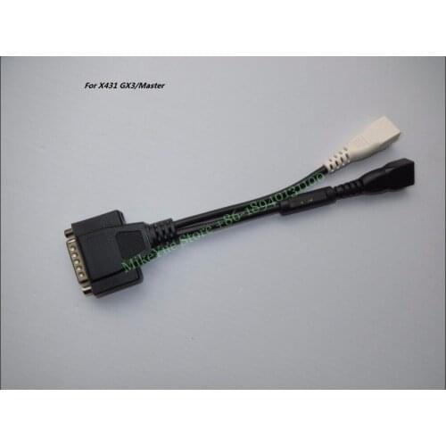 100% Original for LAUNCH X431 GX3 AUDI -4 Adaptor for AUDI-4 3 Third 431 Connector OBD Adapter OBD II Connector