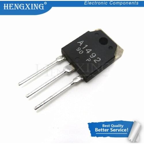 2pcs/lot=1pair 2SC3856 2SA1492 1pcs C3856 + 1pcs A1492 TO-247