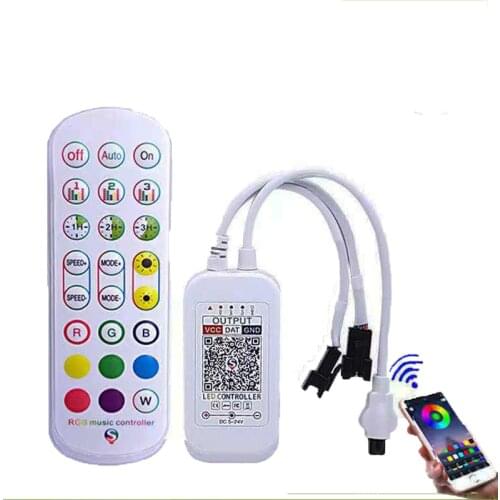 5050 LED Strip Light 20M-5M Bluetooth RGB 2811 SMD Flexible Ribbon led light strip RGB Tape Diode DC 12V Music Bluetooth Control