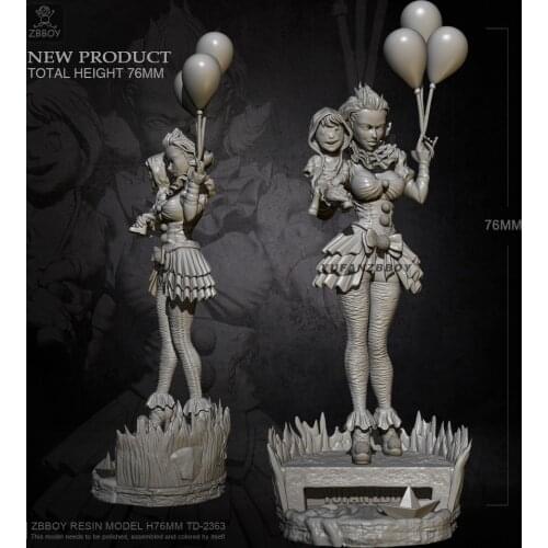 75mm Resin model kits figures self-assembled TD-2363