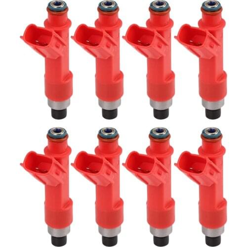 8Pcs Automobile Fuel Injector Nozzle 850CC for Toyota Celica Corolla Supra Matrix 1998-2007 1001-87F90