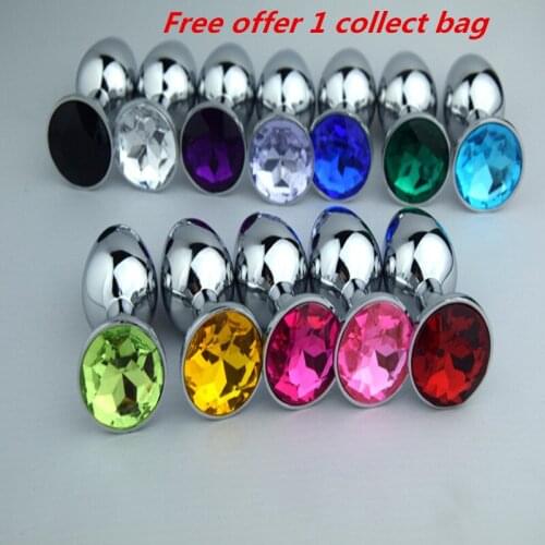 304 Stainless Steel Butt Plug Jewelry Anal Plug Unisex Sex Stopper Adults for Men Women Anal Toys Trainer Gay Dildo Stimulator