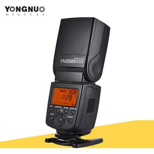 YONGNUO YN568EX III YN568-EX III Wireless TTL HSS Flash Speedlite for Canon 1100d 650d 600d 700d for Nikon D800 D750 D7100