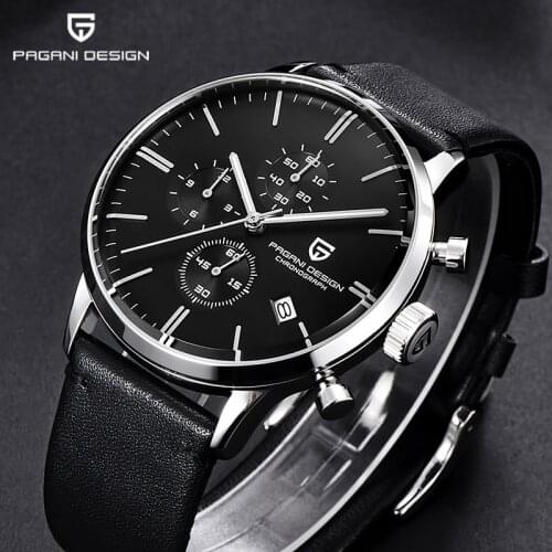 PAGANI DESIGN Fashion Men Watches Quartz Sports Chronograph Top Brand Luxury Wristwatch Stainless Steel watches for men 2020 New