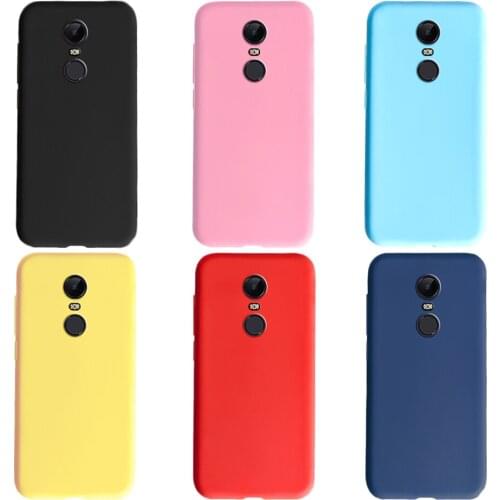 For Xiaomi Redmi 5 Plus Case Redmi5 Cute Candy Color Phone Cases For Xiaomi Redmi 5 Redmi5 Plus 5Plus Back Cover Soft Slim Funda