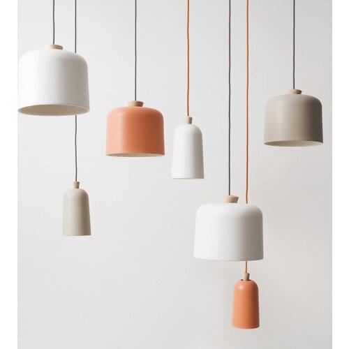 Wood, aluminum droplight cafe bar counter clothing store dining-room lamp individuality bedroom lamps and lanterns