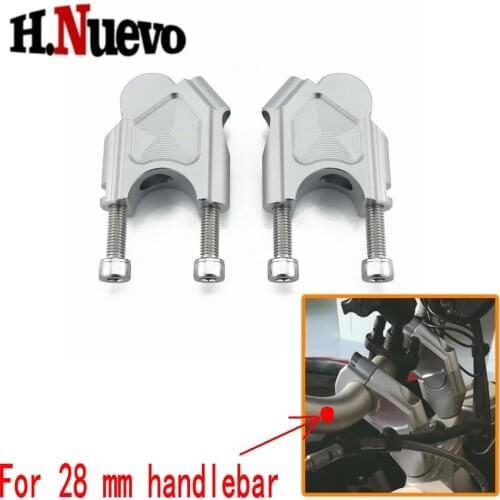 For F800GT F800 F 800 GS GT Accessories Handle Bar Clamp 28mm Handlebar Mount Riser F800GS ADV Adventure 2014 2015 2016 2017