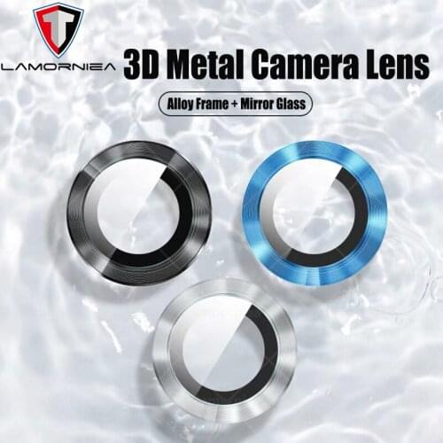 For Xiaomi 11 Metal Ring Glass 3D Full Cover Camera Lens Protectors Case For Xiomi Xioami Xiaomi Mi 11 Mi11 Glass Protective Cap
