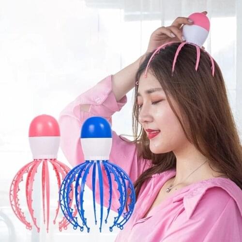 Electric Scalp Massager Deep Relaxation Stress Relief Vibration Massage Artifact For Home Office A7