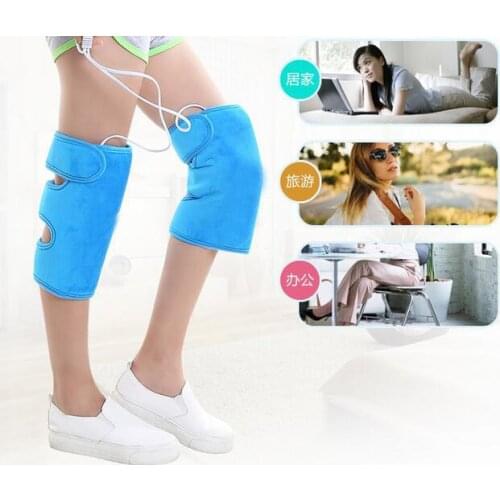 Electric Knee Massage Moxibustion Electrical Heating Therapy Kneading Leg Belt Gloves Joint Arm Massager Infrared Relief Pain