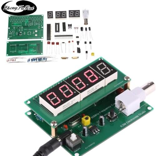 1Hz-50MHz crystal oscillator frequency measurement tester 7V-9V 50mA frequency meter production kit DIY