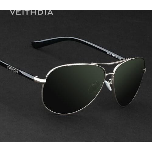 2019 VEITHDIA Vintage Sunglasses Men Brand Designer Polarized Male Sun Glasses Eyeglasses gafas oculos de sol masculino 2670