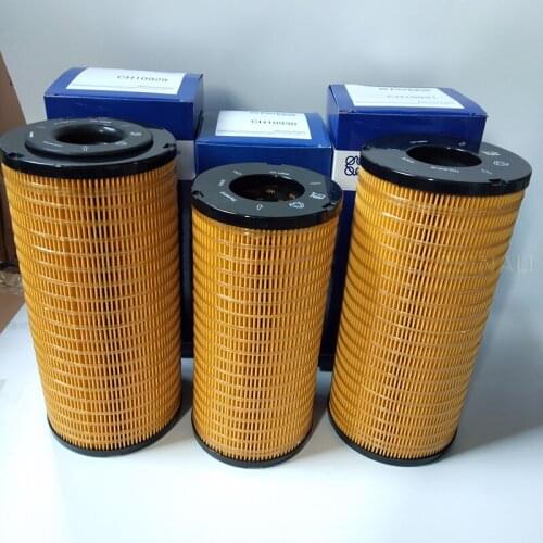 For Perkins CH10929/CH10930/CH10931 CH11010/11011/11012 excavator three-piece Engine Filter set excavator accessories