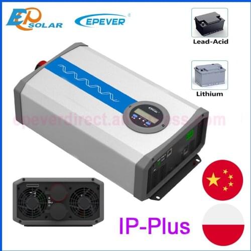 EPEVER New IP-Plus Pure Sine Wave Inverter 1000W 1500W 2000W 3000W 4000W 5000W IP1500-11-Plus IP2000-22-Plus IP5000-42-Plus