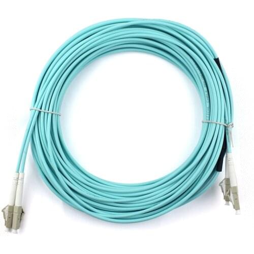 Fiber Optic patch cord LC LC Multimode Armour Rat prevention mm OM3 10 Gb 50/125um 20 100m meters Wholesale custom made