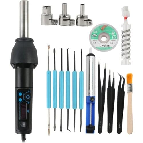 YIHUA 8858-I Regulatable Hot Air Gun Digital Portable Constant Temperature BGA Rework Soldering Station For Phone PCB Repair