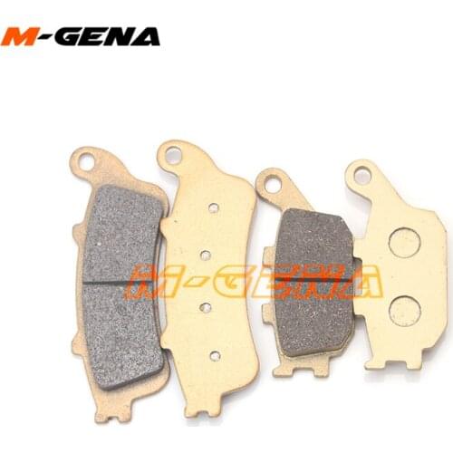 Motorcycle Front Rear Brake Pads for NSS250 FORZA250 2000 2001 2002 2003 2004 VN650 Vulcan S 2015 2016 2017