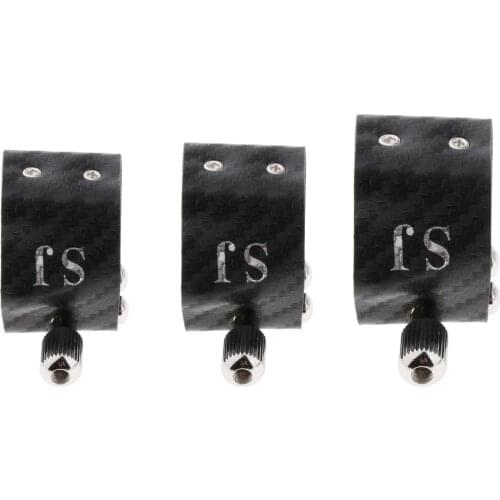 Pro Saxophone Sax Mouthpiece Ligature Climp Durable Fastener Cap for Alto/Tenor/Soprano Sax Saxophone Mouthpiece