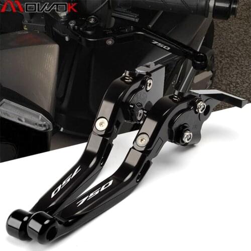 For HONDA Forza 750 FORZA750 2020-2021 Handle Brake Clutch Motorcycle Accessories Folding Brake Clutch Levers With logo "750